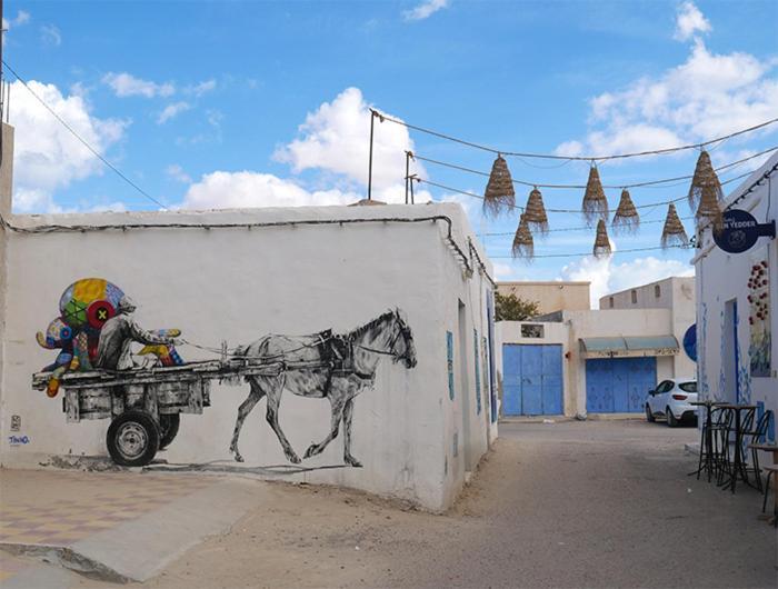 Ferienwohnung Wostel Djerba Erriadh Exterior foto